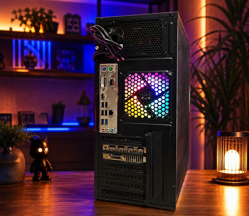 •DRAGON-X•Core I7•16GB-ОЗУ•RX480(8GB)•SSD•Ігровий ПК•Системний блок•Компютер•RGB•Asus•Asrock•Vinga•