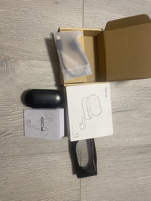 Навушники бездротові QCY T3