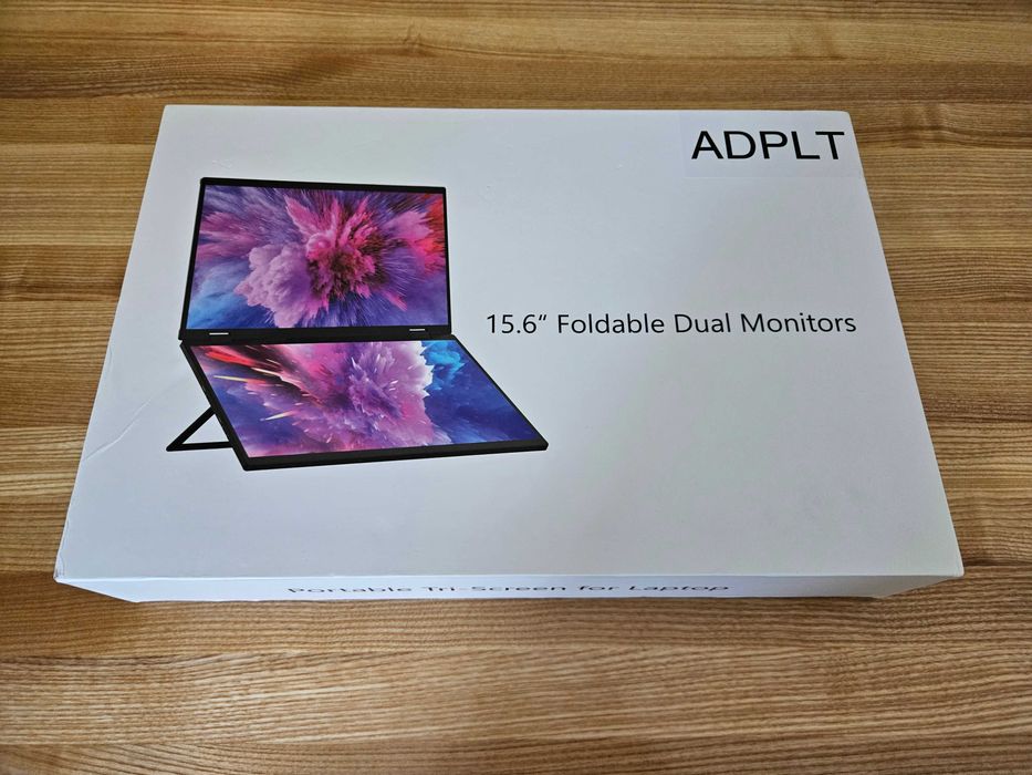 Портативный монитор с двумя экранами AdplT 15.6" FHD|IPS|USB C|HDMI