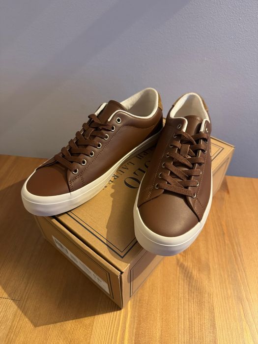 Skórzane trampki Polo Ralph Lauren