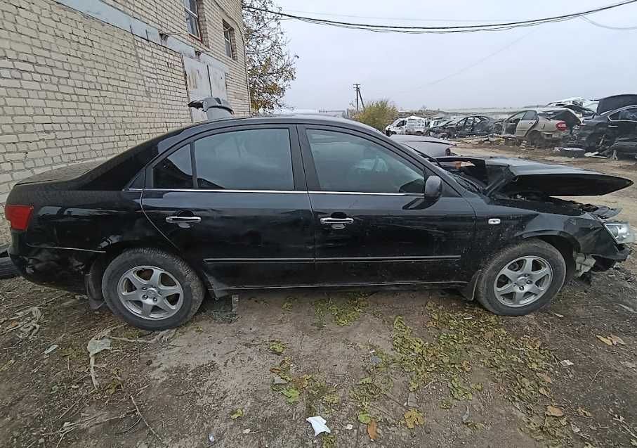 Кузов Hyundai Sonata 2.0 бенз 2007 черный. Разборка Hyundai Sonata NF