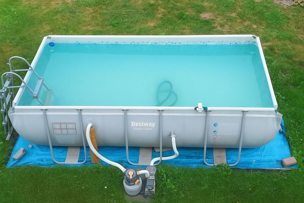 Basen stelazowy 4,04 x 2,01 x 1,00