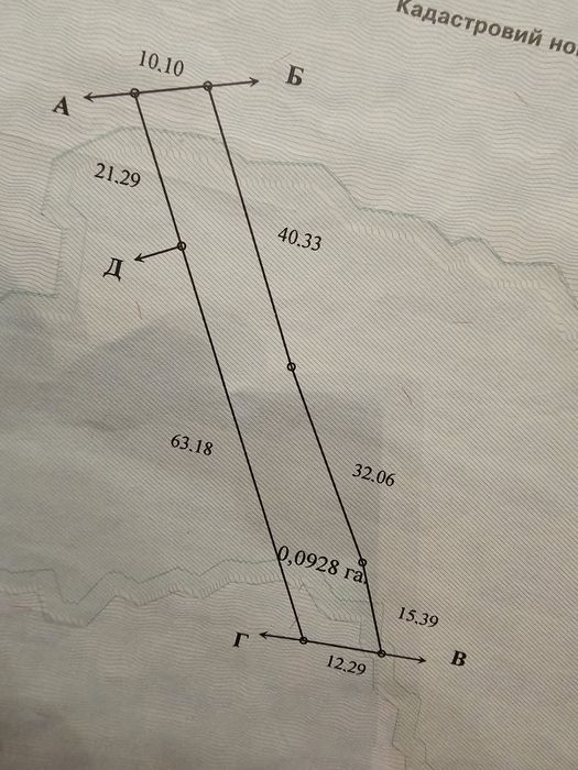 Земельна ділянка 9.3 соти , село гоголев
