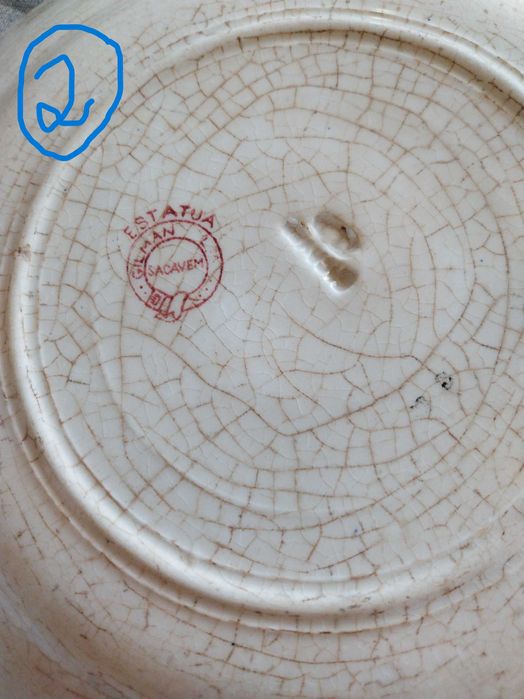 Pratos antigos, vários preços.