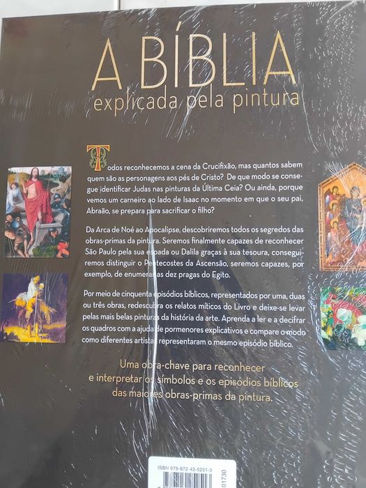 Livro sobre a Religião na Arte - A Bíblia explicada pela pintura