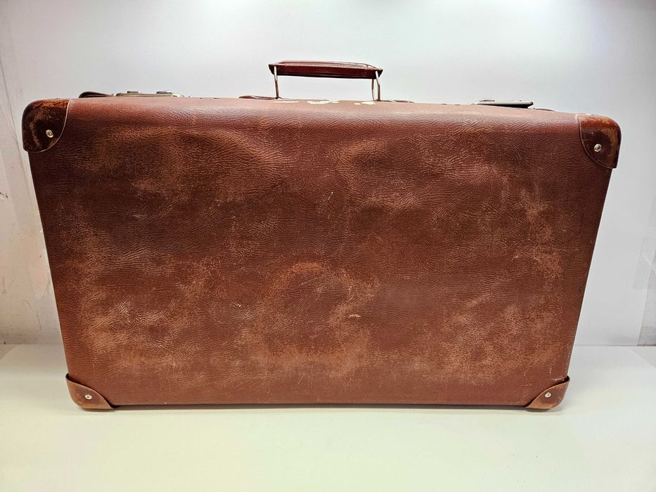 Stara duża walizka Vulkanfiber vintage