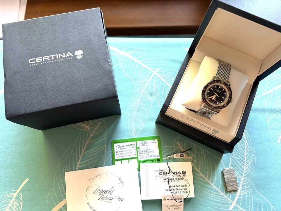Certina DS PH200M Ceramic Sapphire Powermatic 80 Mesh