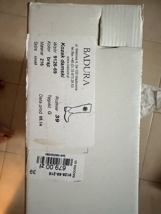 Kozaki Bardura r. 39