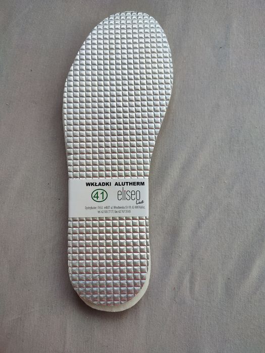 Wkładki do butów ALUTHERM Eliseo - r.41