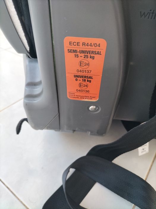 Cadeira auto Diono Radian 5 até aos 25 kg