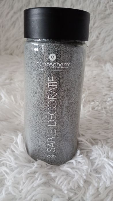 Piasek dekoracyjny szary 750g