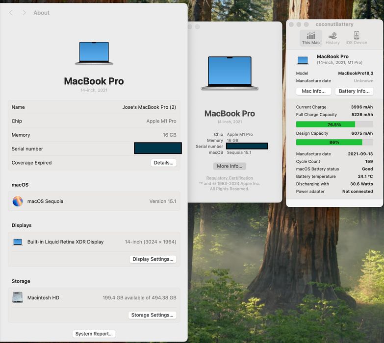 MacBook Pro 14 M1 Pro 16GB