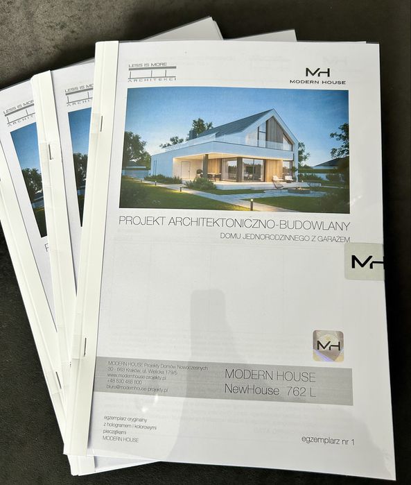 Projekt domu New House 762 L nowy