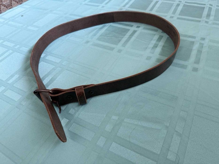 Ремінь чоловічий Hanks Belts "The Rustic" — шкіра Full Grain, США, розмір 42