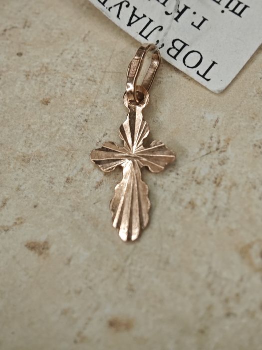 Золотой крестик 583-585, золотий хрестик