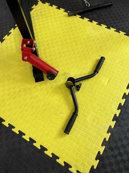 Atlas MS-444 Klatka Power RACK z Wyciągiem Dolny Asekuracja Nordcore