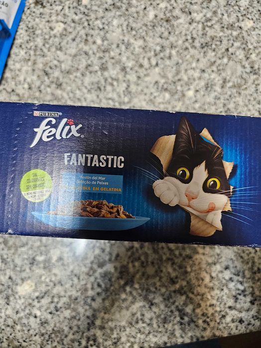 Caixa de 12 sacos de comida molhada para gato adulto Purina