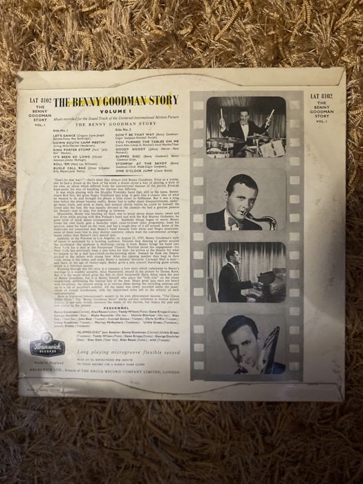 Vinil The Benny Goodman Story - Vol. I - 1955/1956