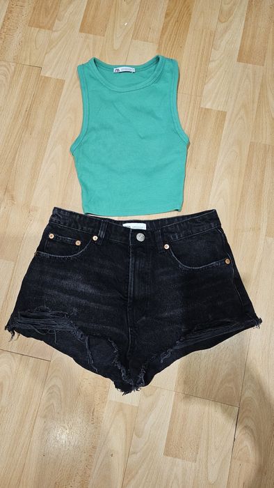 Джинсовые шорты zara