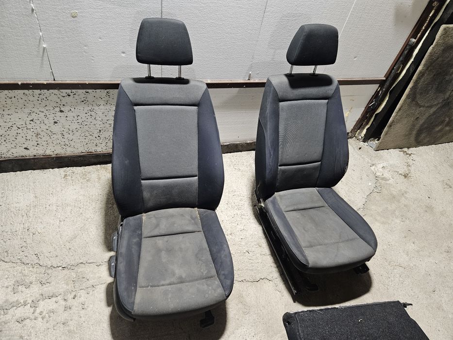 Fotele Bmw E87 E81 fotel kierowcy pasażera kanapa oparcie salon GRZANE