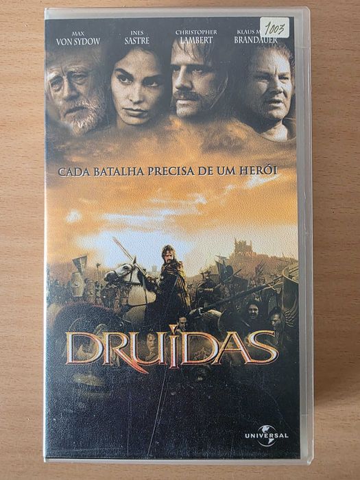 Filme em VHS "Druídas"