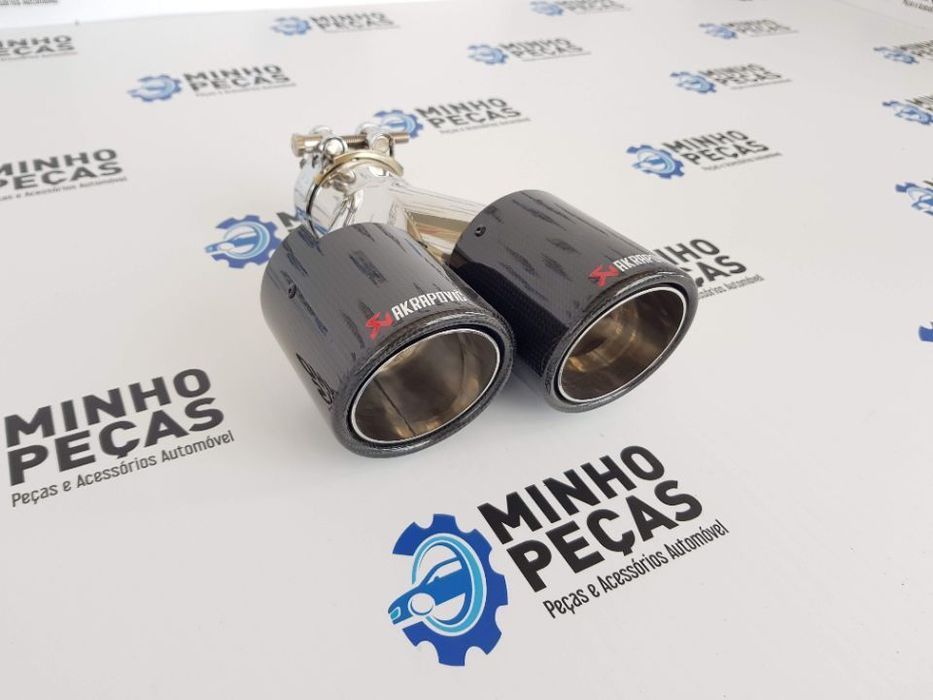 Ponteiras Dupla Look AKRAPOVIC