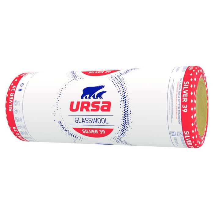 WEŁNA mineralna URSA Silver 039 15 cm, transport cały kraj!