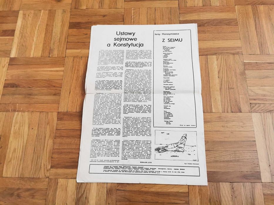 Tygodnik Solidarność z grudnia 1981 roku