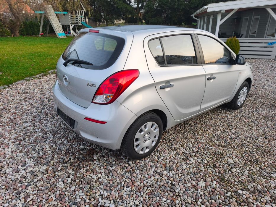 Hyundai i20 1.2 benzyna 2013r ISOFIX klimatyzacja  Sprowadzony