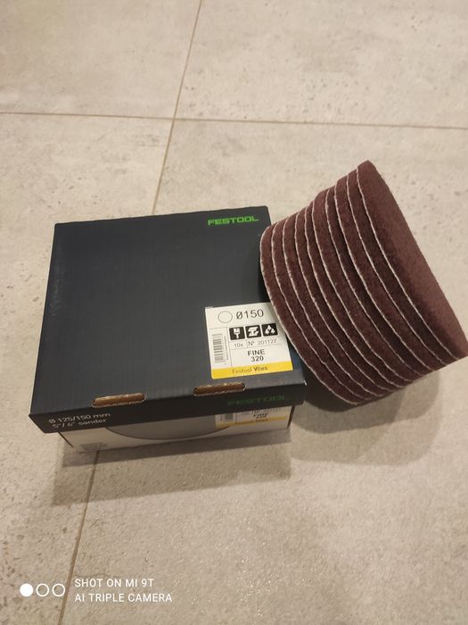 Arkusze ścierne z włókniny F 320