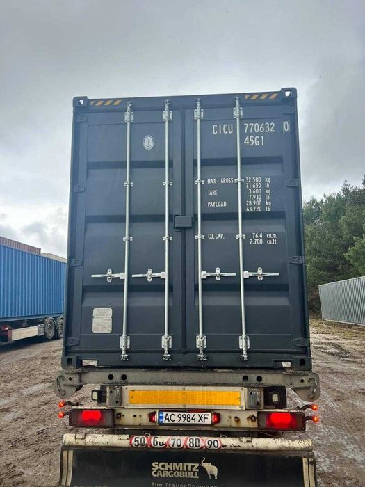 Морський контейнер 40 футів High Cube | Львів | НОВИЙ 2025 року