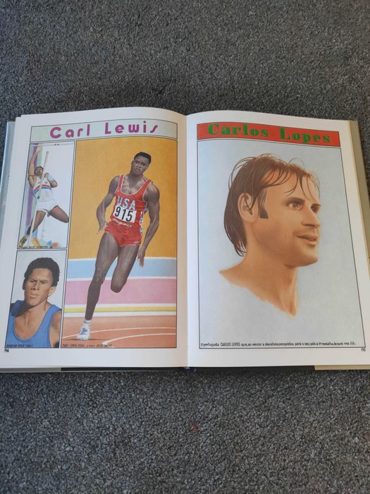 Livro Vintage Ilustrado: Jogos Olímpicos