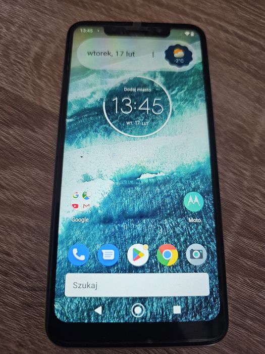 Motorola One (XT1941-4) | 4/64GB | Dual SIM | Stan BDB | Czysty Androi