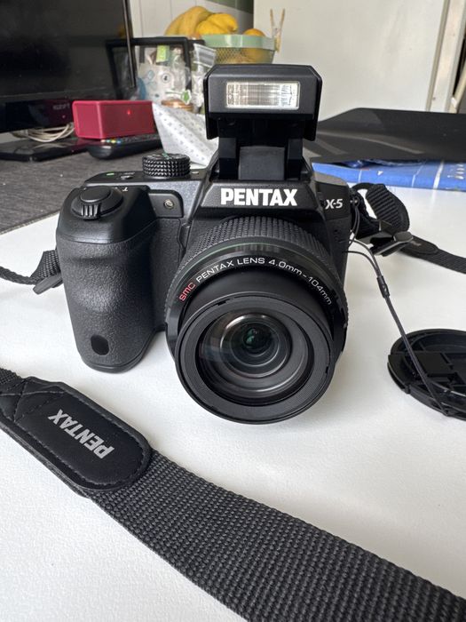 PENTAX X-5 16MP 26X Zoom DSLR Style Digital Bridge Camera BLACK