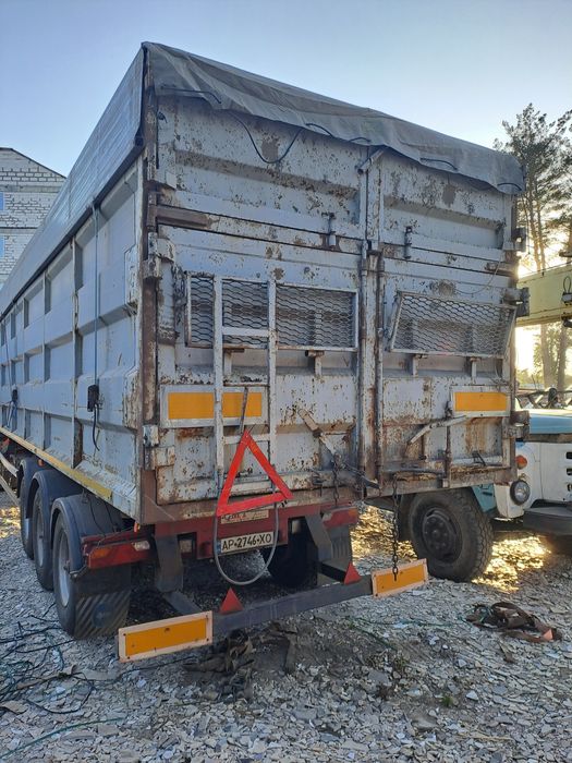 Зерновоз самоскид, на міцній рамі (ZMIEVTRANS), Італійська гідравліка
