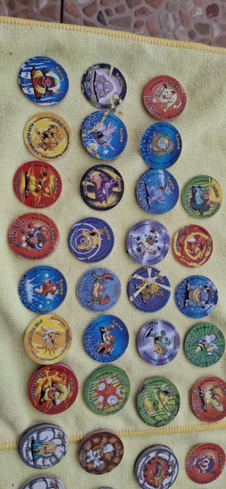 Tazos pokemon (85 unidades)