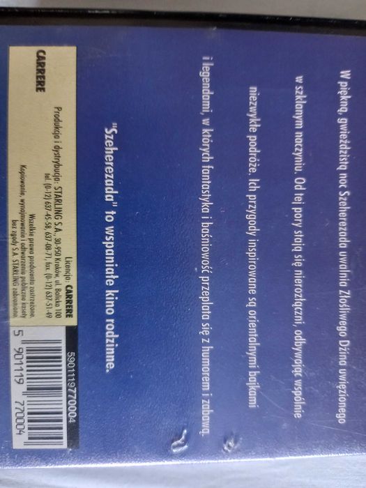 Bajki dwie kasety Video VHS: Barbie Magia Pegaza + Szeherezada