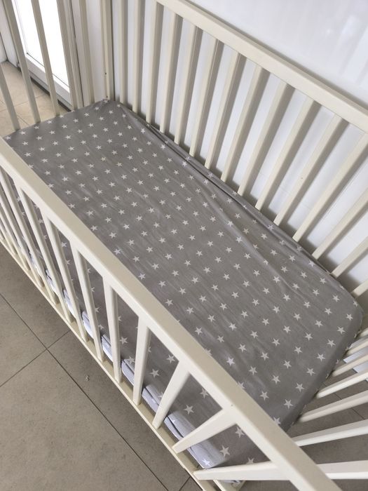 Berço Silva Cot Branco 60x120 Mon Lit Cabane