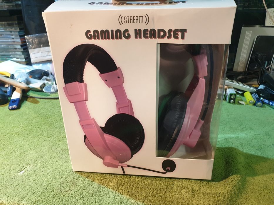 SŁUCHAWKI gamingowe nowe stream