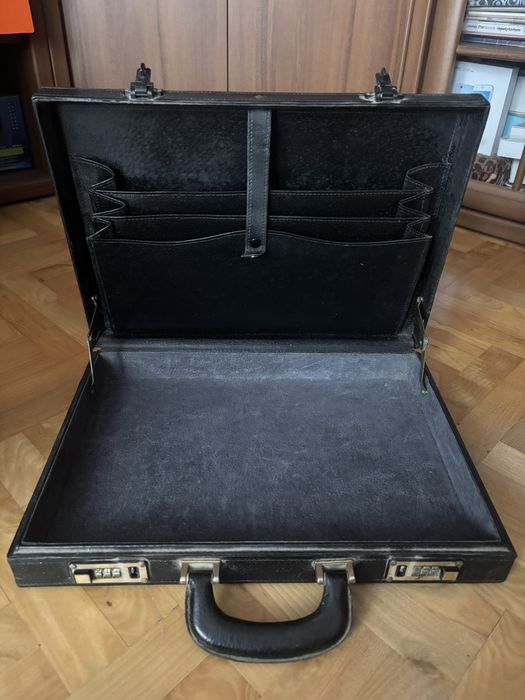 Aktówka teczka męska skórzana