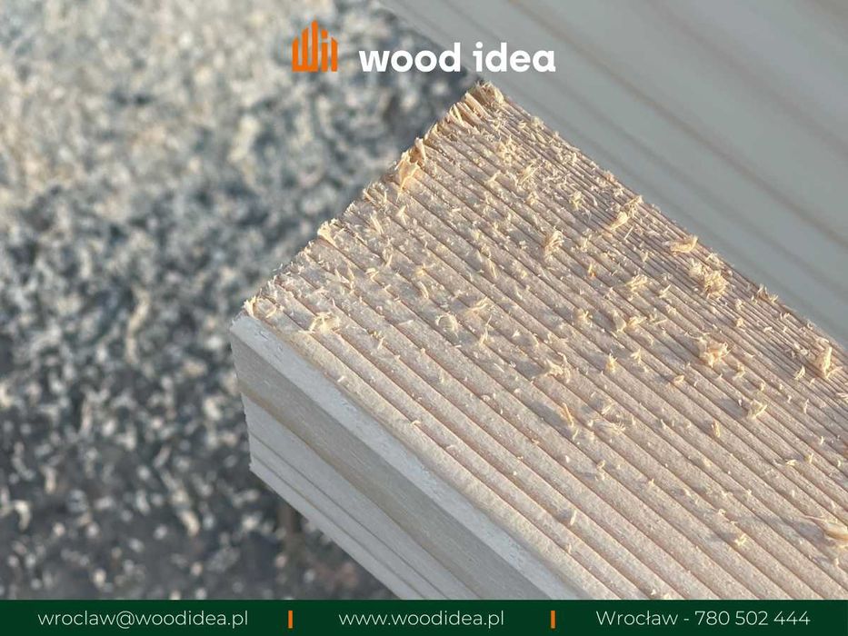 Drewno konstrukcyjne KVH C24 suche | 6 cm x 10 cm krokwie jętki legar