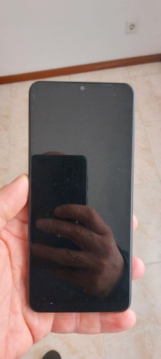 Samsung Galaxy A12 de cor preto