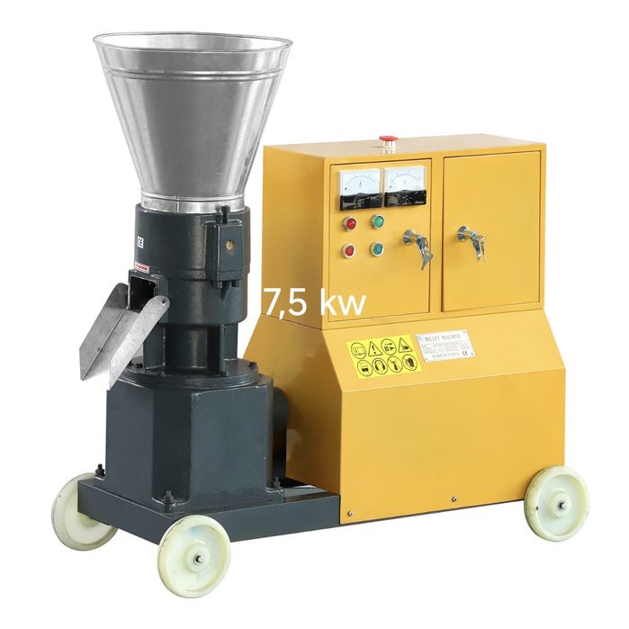 Nowa pelleciarka 7, 5kw do produkcji pellet super cena!!