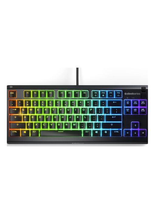 Klawiatura SteelSeries Apex 3 TKL US Biały