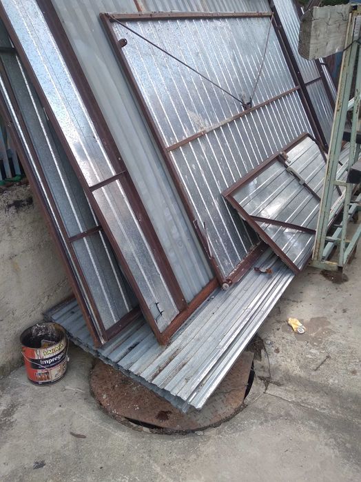 Garaz blaszaka blaszany  6 x 6