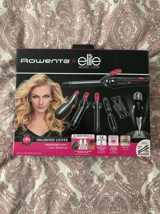 Rowenta unlimited looks - modeladores de cabelo 14 em 1