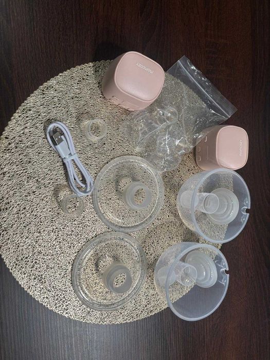 Laktator MOMCOZY S9 PRO Podwójny Różowy