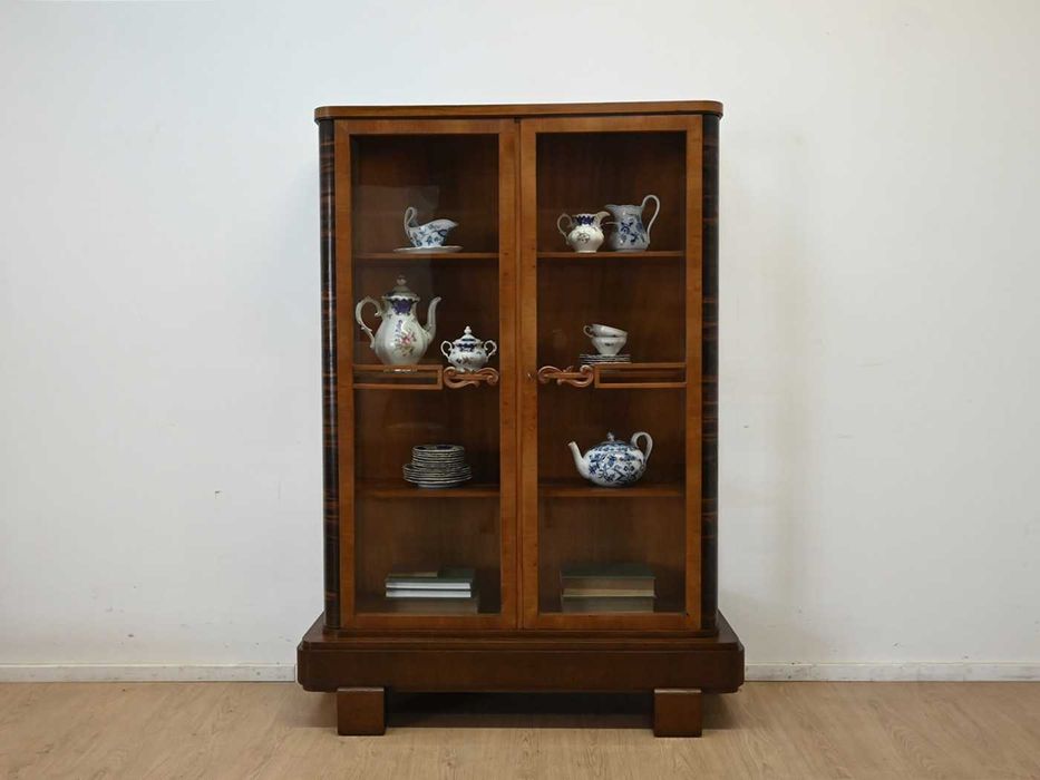 orzechowa serwantka art deco s041303