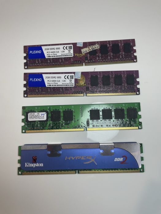 Memoria Ram ddr2 1gb e 2gb