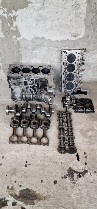 Bmw n47d20 a c b  запчастини мотор двигун Блок Головка гбц Поршень шатун колінвал розпредвал постіль клапанна Піддон n55 51 53 52 54 20 26 40 42 43 46